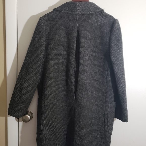 Ashley Scott Coat 100% Wool Men - Picture 3 of 10